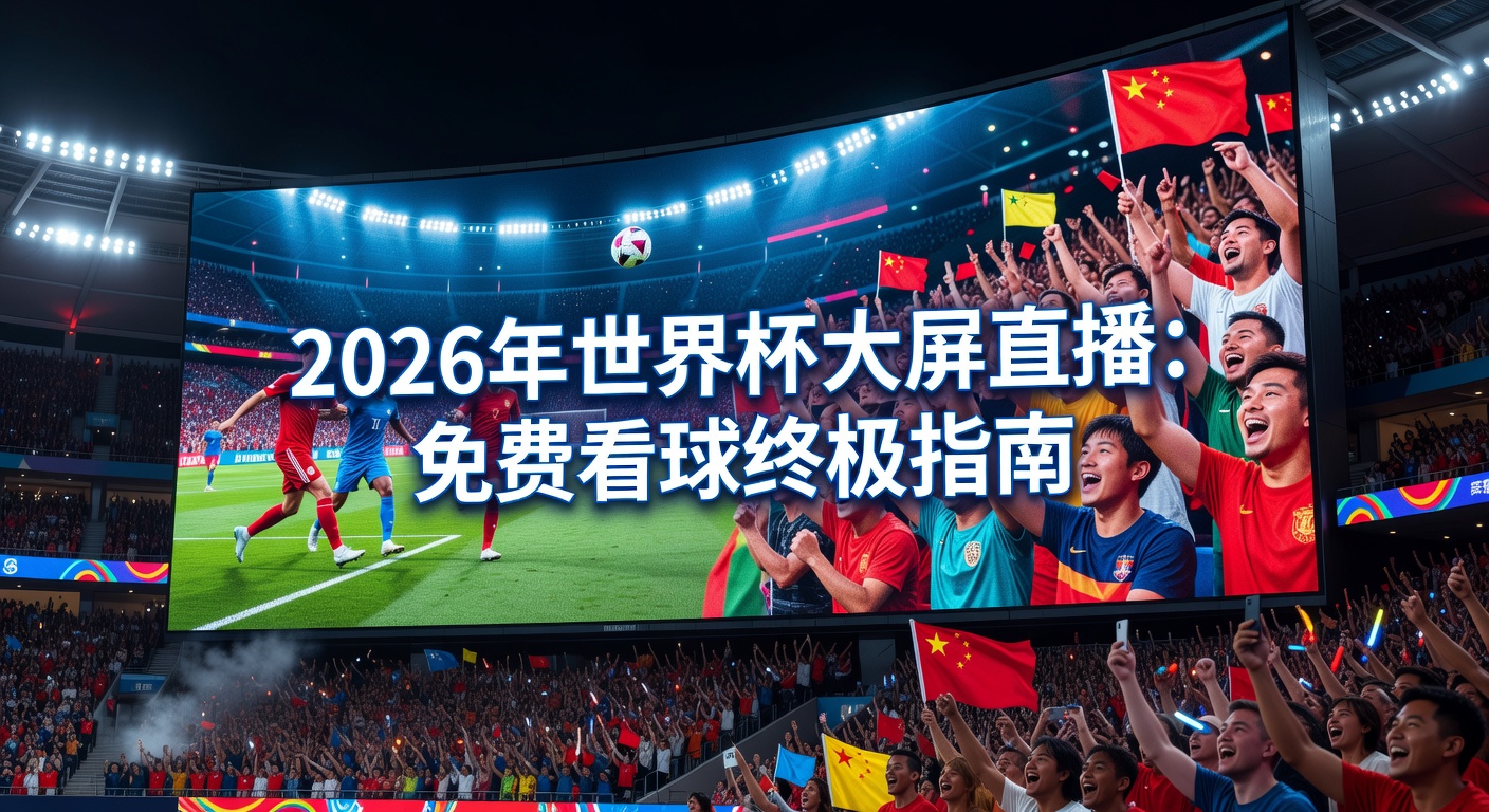 2026年世界杯大屏直播：免费看球终极指南