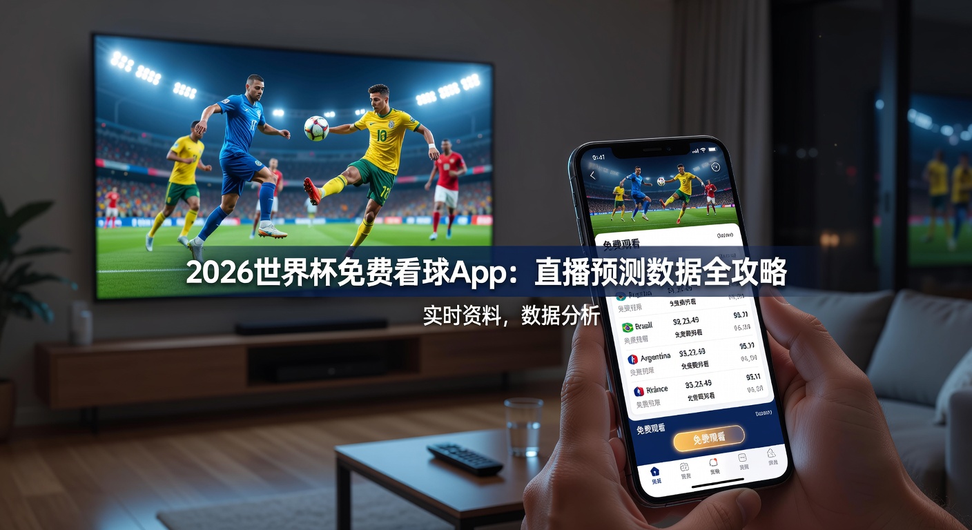 2026世界杯免费看球App：直播+预测详解