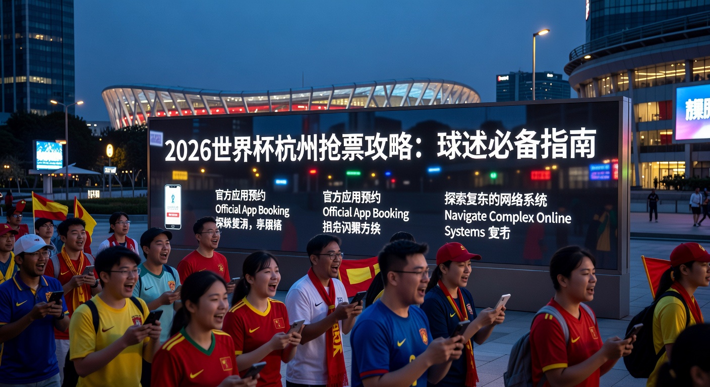 2026世界杯杭州抢票攻略：球迷必备指南