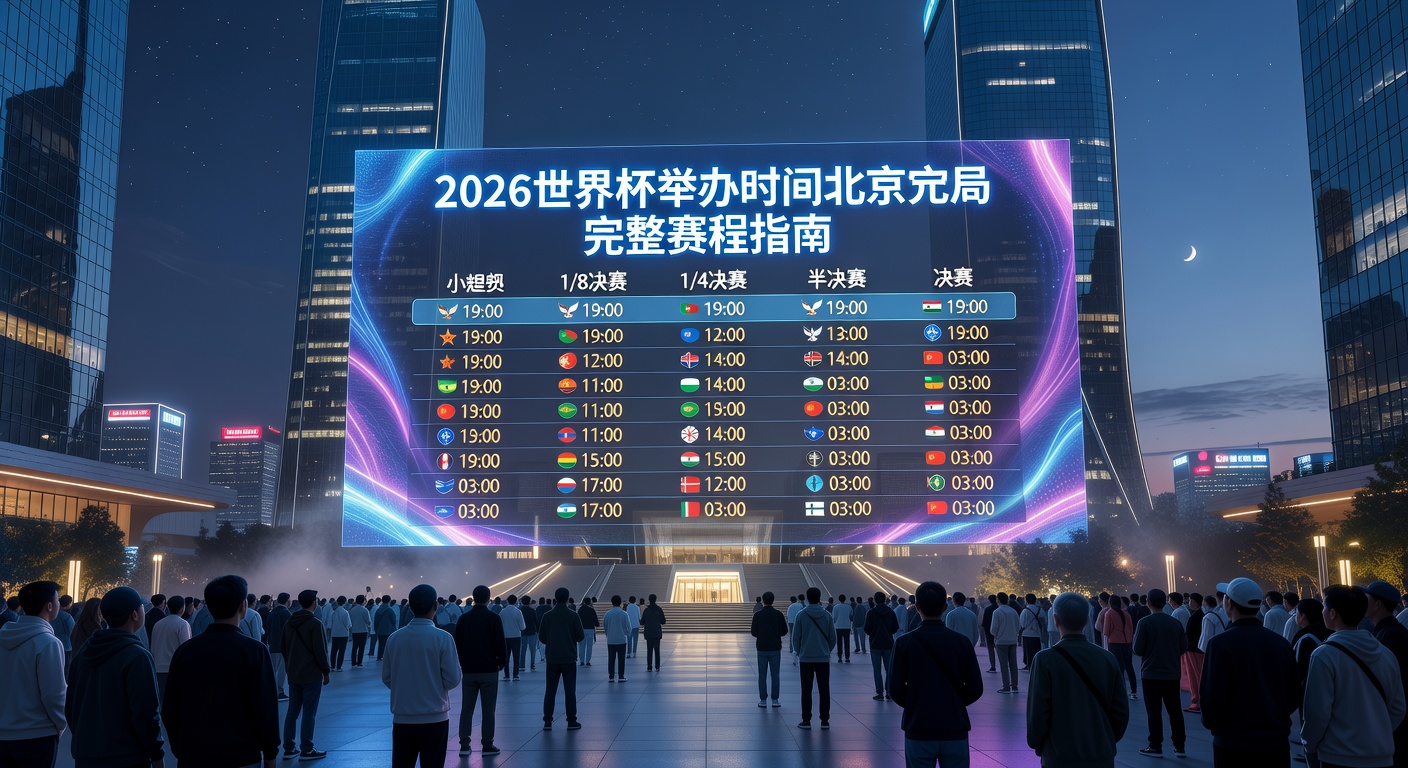 2026世界杯举办时间北京时间 完整赛程指南