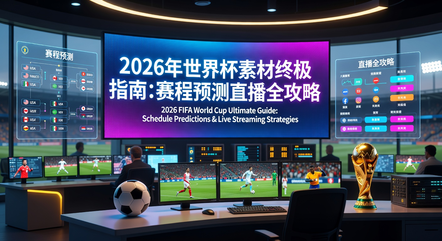 2026年世界杯素材终极指南：赛程预测直播全攻略