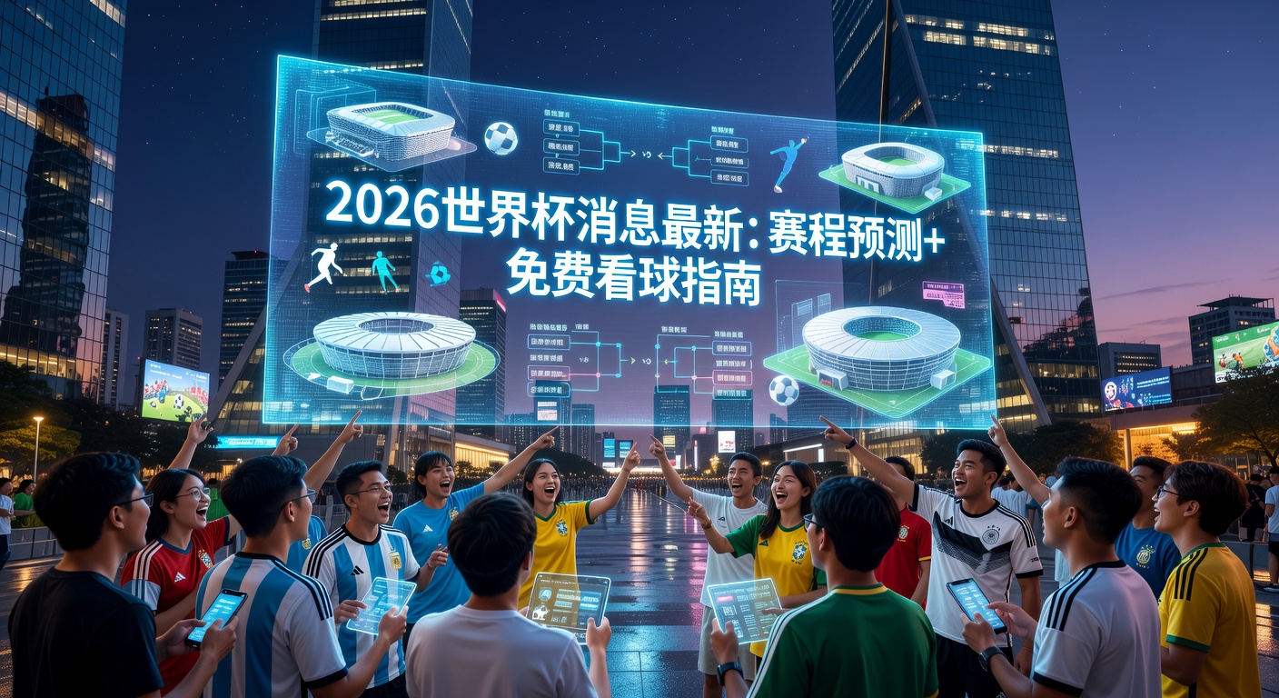 2026世界杯消息最新：赛程预测+免费看球指南
