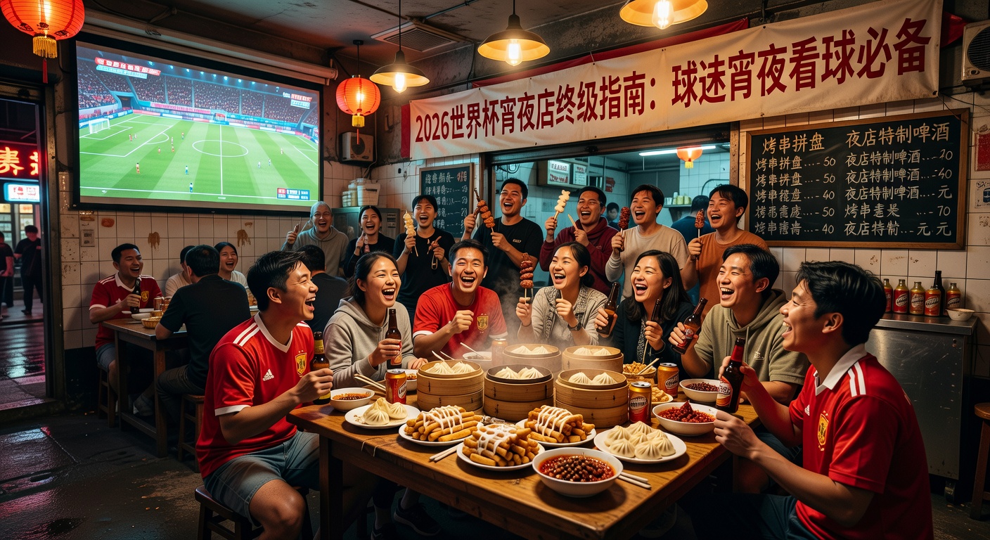 2026世界杯宵夜店终极指南：球迷宵夜看球必备
