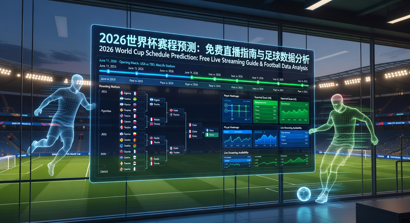 2026世界杯赛程预测：免费直播指南与足球数据分析