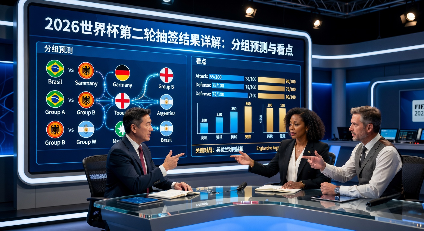 2026世界杯第二轮抽签结果详解：分组预测与看点