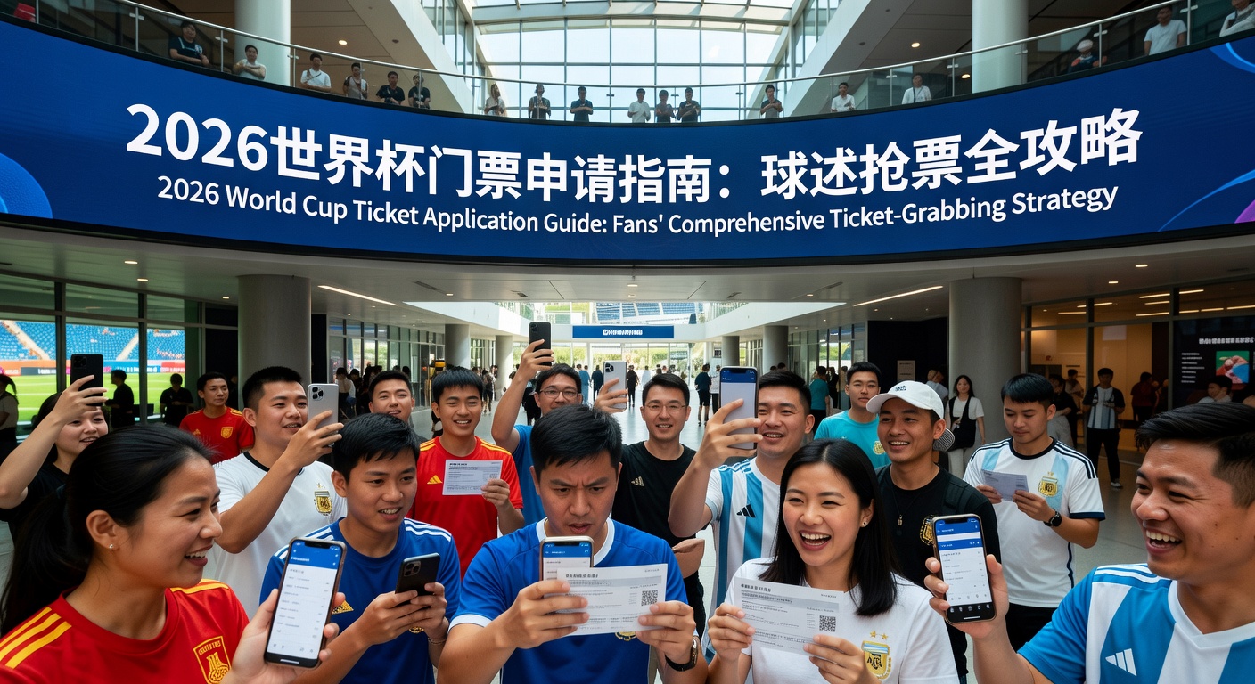 2026世界杯门票申请指南：球迷抢票全攻略