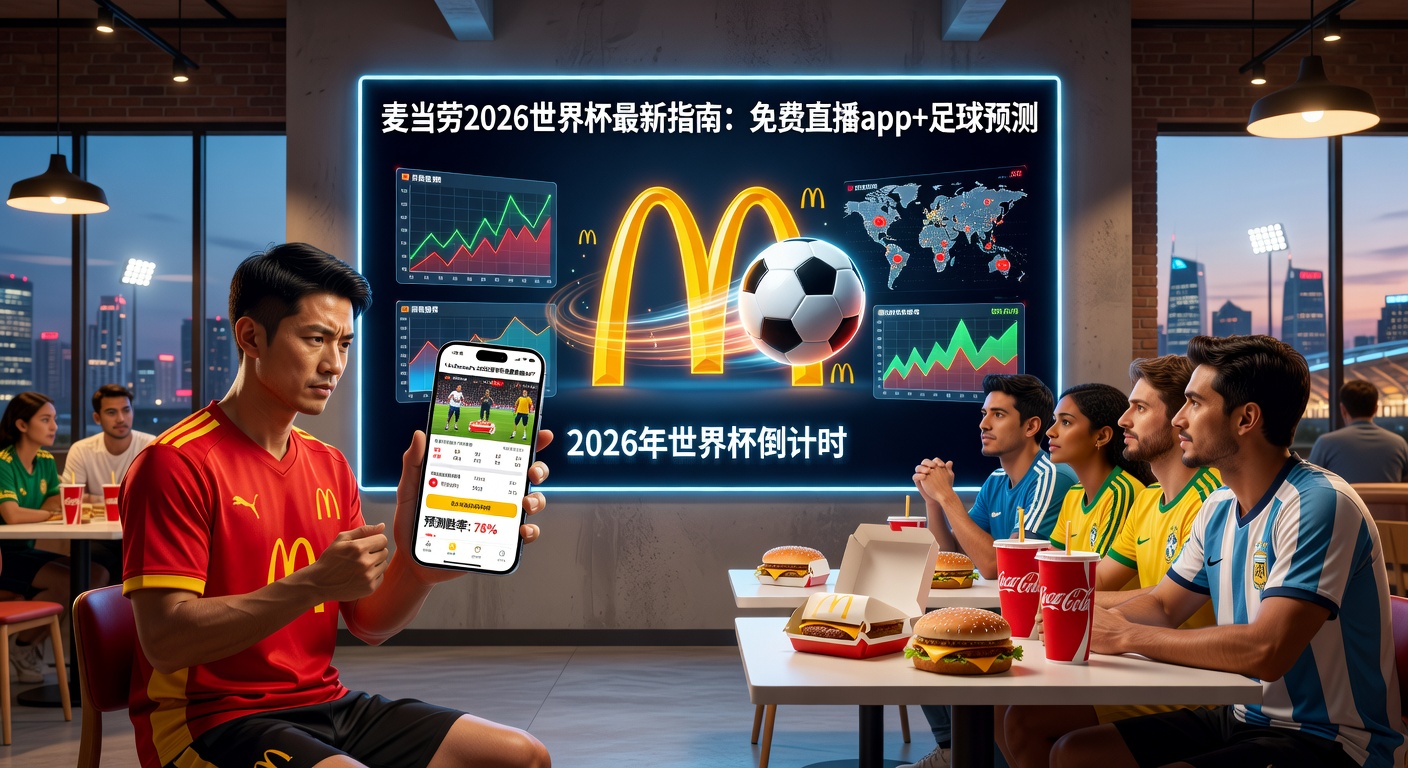 麦当劳2026世界杯最新指南：免费直播app+足球预测