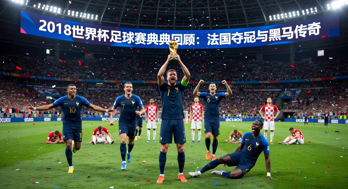 2018世界杯足球赛经典回顾：法国夺冠与黑马传奇