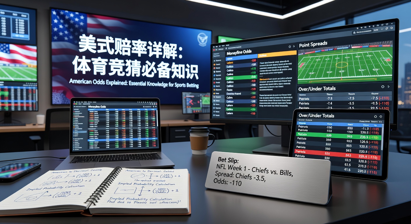 美式赔率详解：体育竞猜入门指南