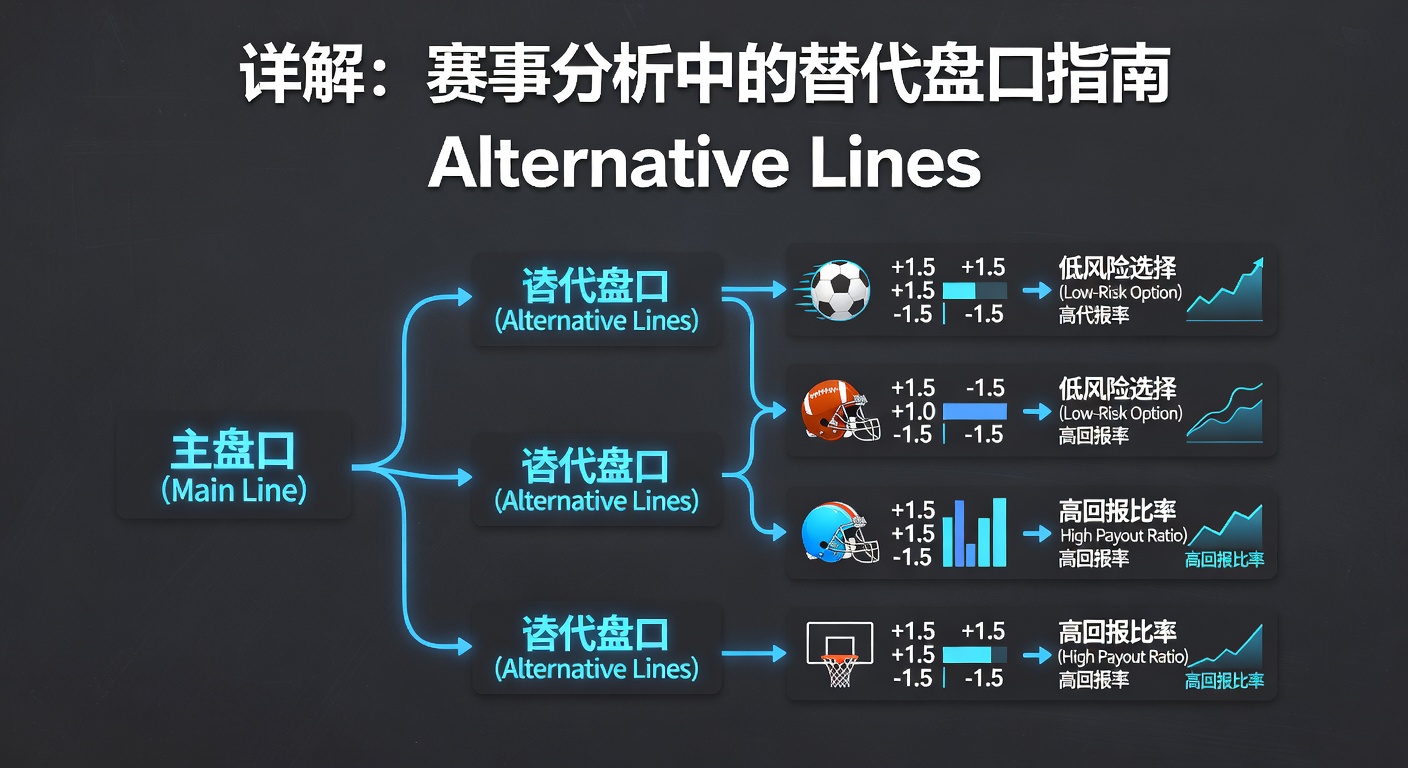 Alternative Lines 详解：赛事分析替代盘口指南
