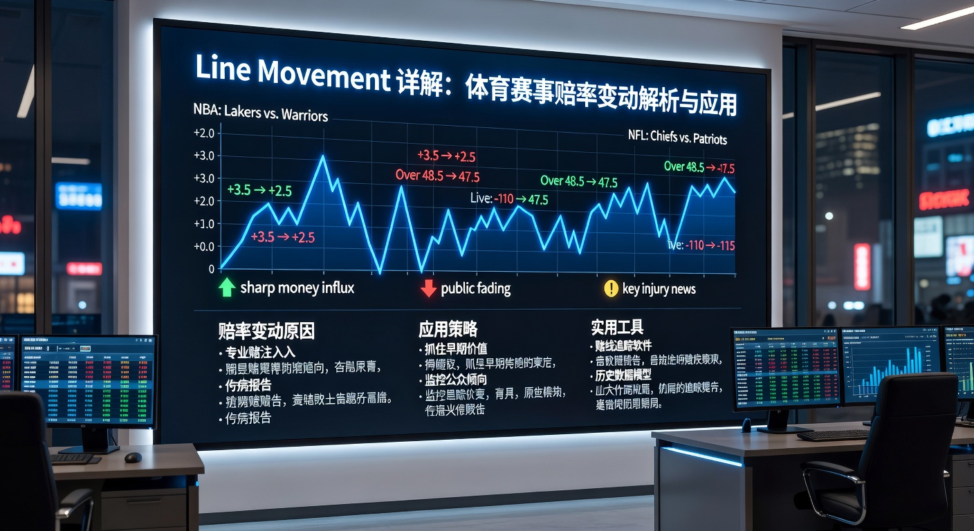 Line Movement详解：赛事赔率变动规律与分析技巧