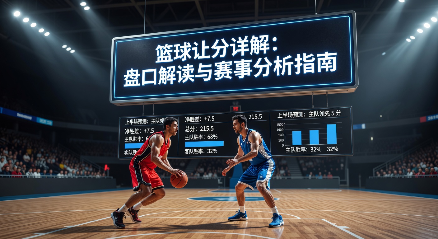 篮球让分详解：最新盘口解读与竞猜技巧