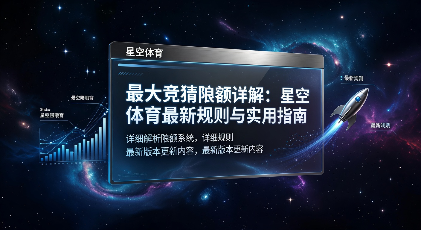 最大竞猜限额详解：星空体育规则与注意事项
