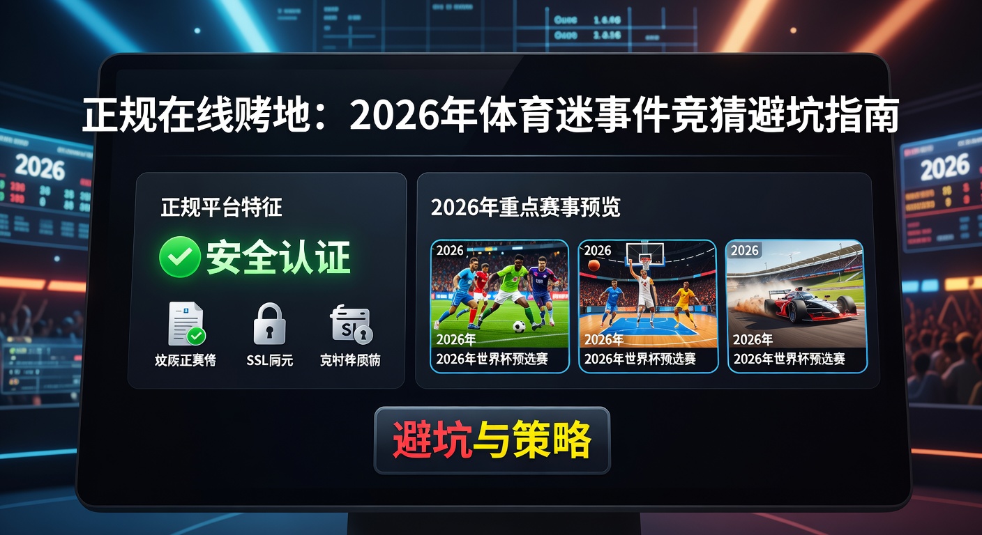 正规在线赌场：2026年体育迷赛事竞猜避坑指南