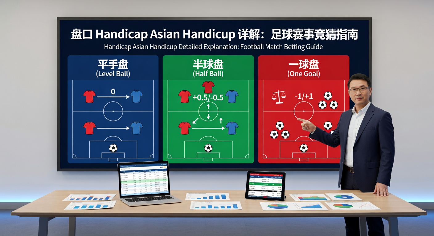 盘口 Handicap Asian Handicap 详解：足球赛事竞猜指南