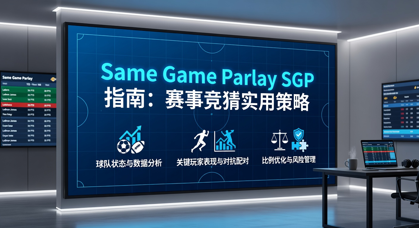 Same Game Parlay SGP 指南：赛事竞猜实用策略
