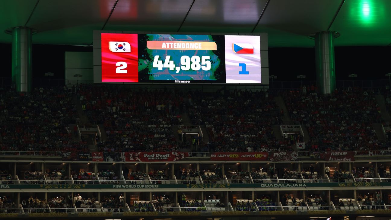 FIFA力挺世界杯南韩对捷克比赛出席人数 空座质疑风波解读